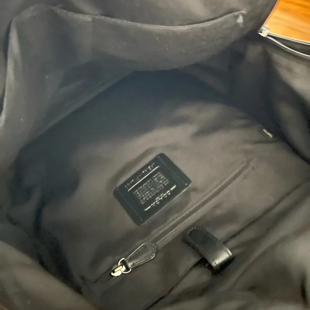 Coach Men's Brown and Black Backpack